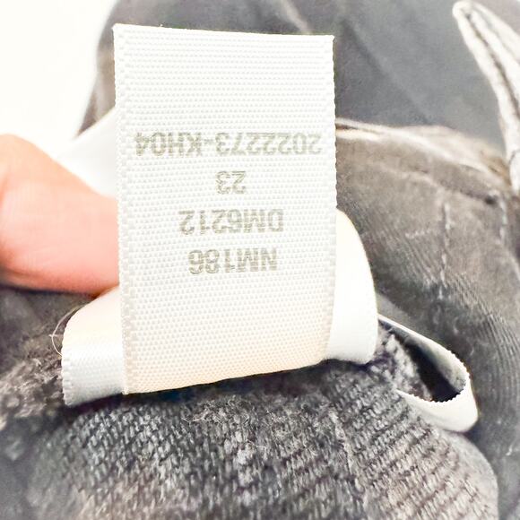 Madewell '90s Straight Black Wash Zip Fly Denim Jeans Size 23 - Picture 7 of 8